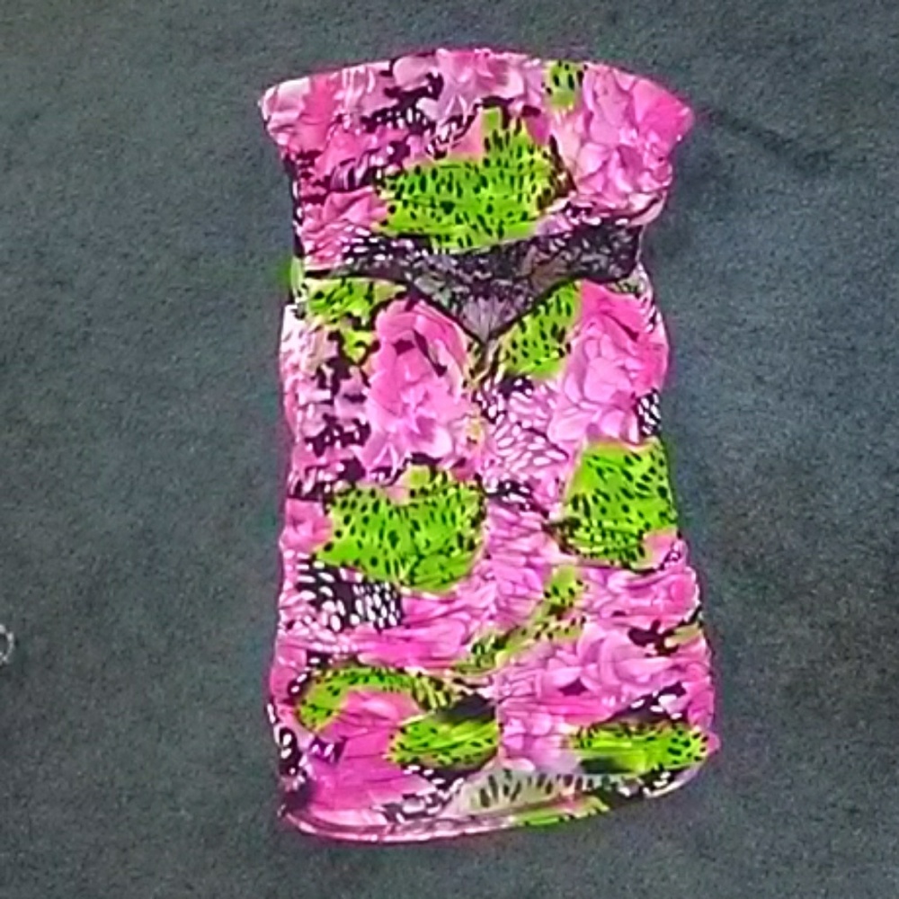Strapless dress